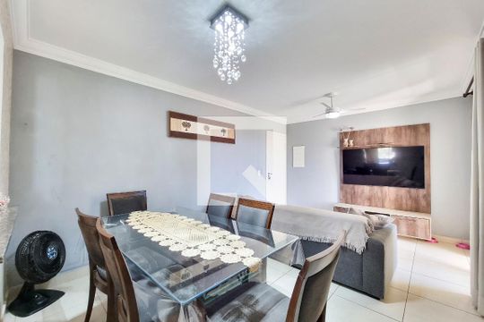 Sala de apartamento para alugar com 2 quartos, 64m² em Jardim Oriente, São José dos Campos
