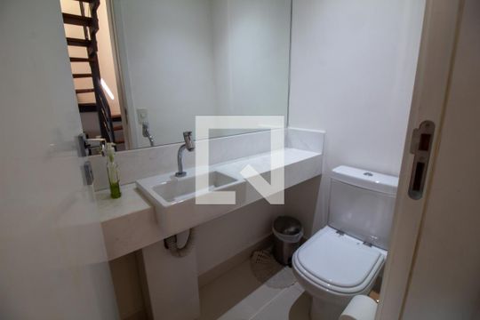 Lavabo de apartamento para alugar com 1 quarto, 75m² em Cidade Monções, São Paulo