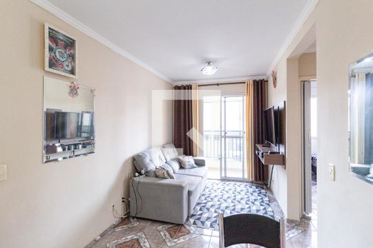 Sala de apartamento à venda com 2 quartos, 50m² em Conceição, Osasco