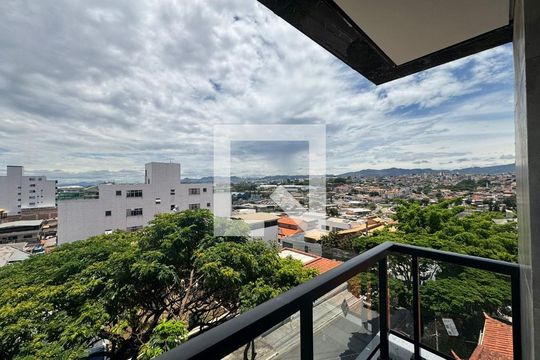 varanda e vista de apartamento à venda com 3 quartos, 85m² em Inconfidentes, Contagem