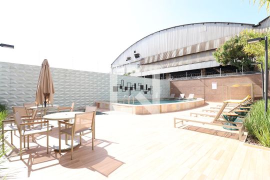 Área comum - Piscina de apartamento para alugar com 2 quartos, 34m² em Lapa de Baixo, São Paulo