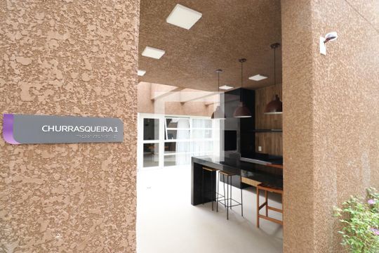 Área comum - Churrasqueira de apartamento para alugar com 2 quartos, 34m² em Lapa de Baixo, São Paulo