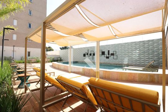 Área comum - Piscina de apartamento para alugar com 2 quartos, 34m² em Lapa de Baixo, São Paulo