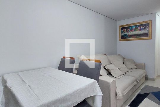 Sala de apartamento à venda com 2 quartos, 55m² em Parque Oratório, Santo André