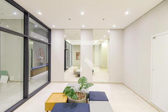 Área comum de kitnet/studio à venda com 1 quarto, 29m² em Santo Amaro, São Paulo