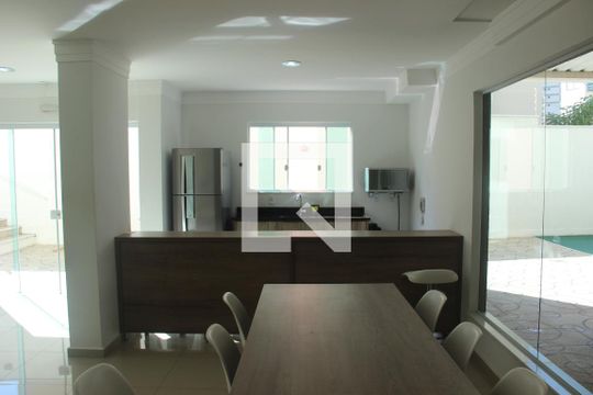 Área comum - Salão de festas de apartamento para alugar com 3 quartos, 80m² em Parque Campolim, Sorocaba
