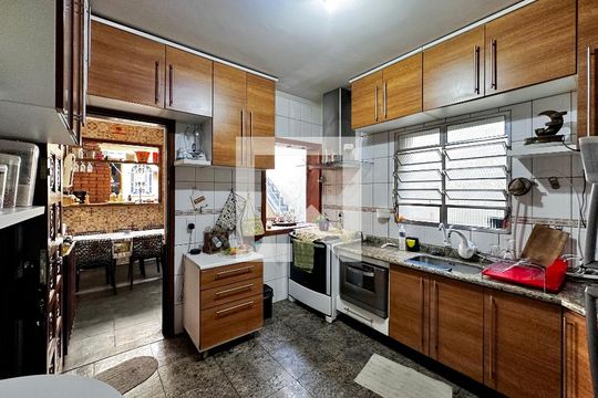 Cozinha de casa à venda com 3 quartos, 155m² em Parque Colonial, São Paulo