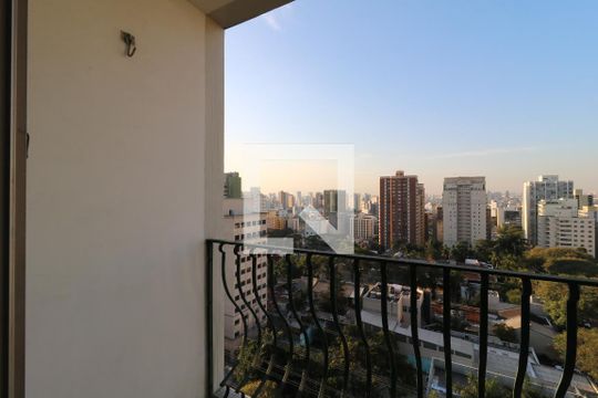 Sacada da Sala de apartamento para alugar com 3 quartos, 181m² em Vila Bastos, Santo André