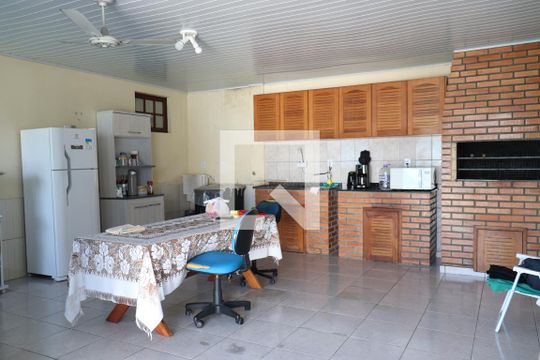 Área comum - Salão de festas de casa à venda com 3 quartos, 140m² em Feitoria, São Leopoldo