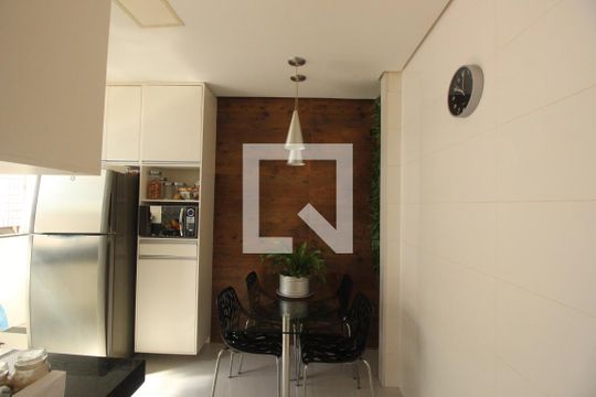 Cozinha de apartamento à venda com 3 quartos, 220m² em Luxemburgo, Belo Horizonte