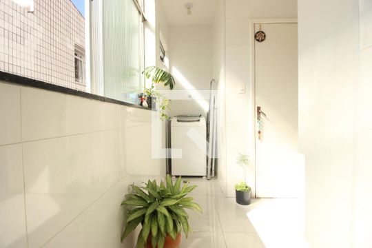 Área de serviço de apartamento à venda com 3 quartos, 220m² em Luxemburgo, Belo Horizonte