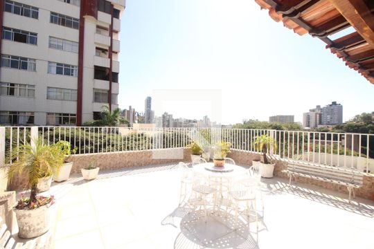 Terraço de apartamento à venda com 3 quartos, 220m² em Luxemburgo, Belo Horizonte