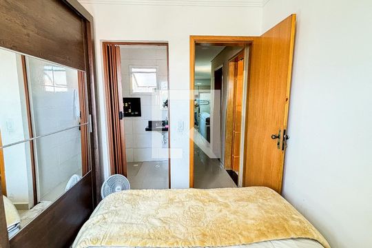 Suíte de apartamento à venda com 2 quartos, 94m² em Jardim Ana Maria, Santo André