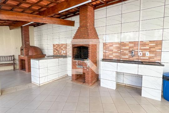 Área comum - Churrasqueira de apartamento à venda com 3 quartos, 110m² em Vila Pirituba, São Paulo