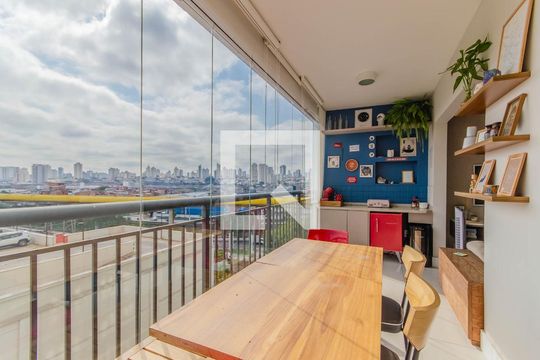 Varanda de apartamento para alugar com 2 quartos, 68m² em Ipiranga, São Paulo