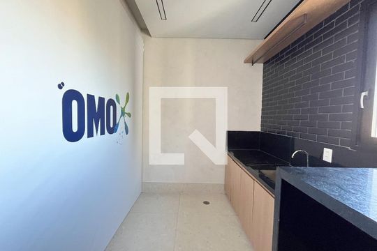 Área comum - Lavanderia de kitnet/studio para alugar com 1 quarto, 21m² em Vila Clementino, São Paulo
