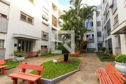 Área comum de apartamento para alugar com 1 quarto, 46m² em Centro, São Leopoldo