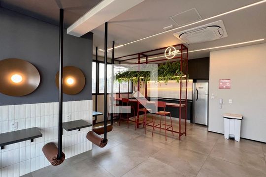 Área comum de kitnet/studio à venda com 1 quarto, 21m² em Jardim Paulista, São Paulo