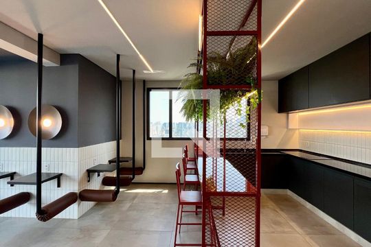 Área comum de kitnet/studio à venda com 1 quarto, 21m² em Jardim Paulista, São Paulo