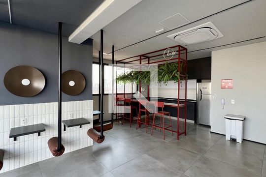 Área comum de kitnet/studio à venda com 1 quarto, 21m² em Jardim Paulista, São Paulo