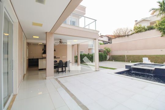 Área comum - Churrasqueira de casa de condomínio à venda com 3 quartos, 420m² em Loteamento Residencial Barão do Café, Campinas