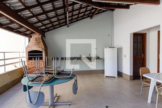 Área comum - Churrasqueira de casa de condomínio à venda com 3 quartos, 145m² em São Francisco, Niterói