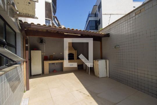 Área Comum - Churrasqueira de apartamento para alugar com 3 quartos, 119m² em Recreio dos Bandeirantes, Rio de Janeiro