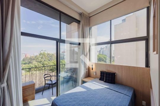 Studio de kitnet/studio para alugar com 1 quarto, 27m² em Pinheiros, São Paulo