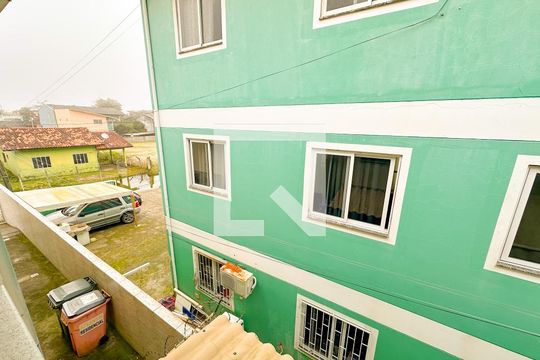 Vista da Varanda de apartamento para alugar com 2 quartos, 70m² em Ingleses do Rio Vermelho, Florianópolis