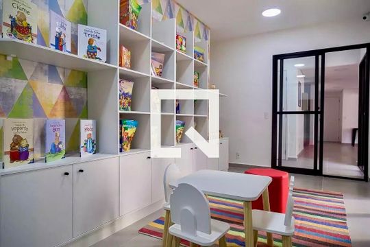 Área comum - Brinquedoteca de apartamento à venda com 1 quarto, 24m² em Vila Parque Jabaquara, São Paulo