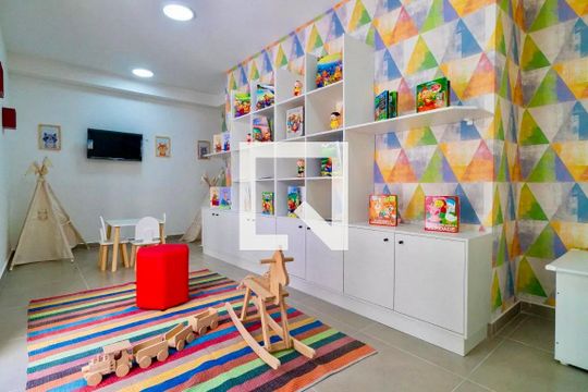 Área comum - Brinquedoteca de apartamento à venda com 1 quarto, 24m² em Vila Parque Jabaquara, São Paulo