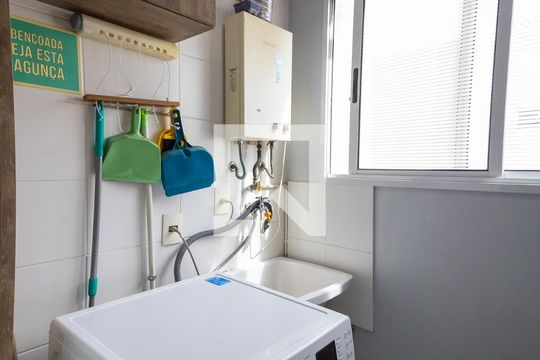 Área de Serviço de apartamento à venda com 2 quartos, 50m² em Jardim Guairaca, São Paulo