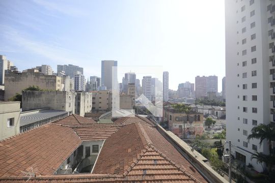 Vista de apartamento à venda com 2 quartos, 50m² em Liberdade, São Paulo