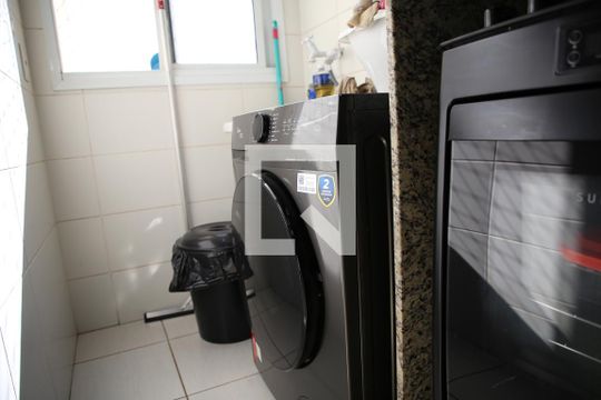 Área de Serviço de apartamento à venda com 2 quartos, 56m² em Village Veneza, Goiânia
