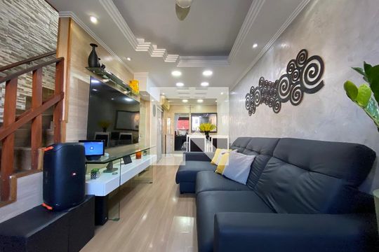 Sala de casa à venda com 2 quartos, 120m² em Maria da Graça, Rio de Janeiro