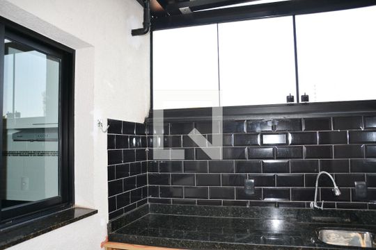 Varanda/Churrasqueira de apartamento à venda com 2 quartos, 55m² em Santa Maria, São Caetano do Sul