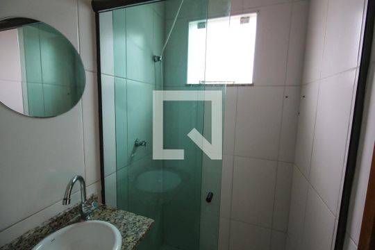 Banheiro da Suíte 1 de casa de condomínio à venda com 2 quartos, 58m² em Vila Carrão, São Paulo