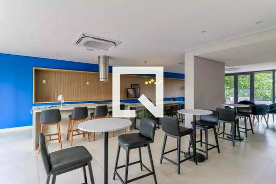 Área comum de apartamento para alugar com 1 quarto, 33m² em Santo Amaro, São Paulo