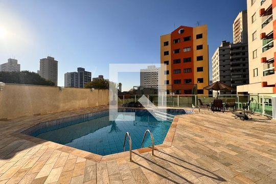 Área comum - Piscina de apartamento para alugar com 2 quartos, 100m² em Centro, Santo André