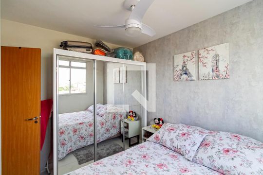 Quarto 1 de apartamento à venda com 2 quartos, 50m² em Castelo, Belo Horizonte