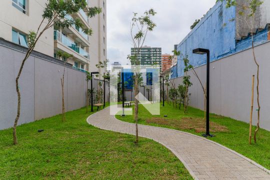 Área comum de apartamento para alugar com 1 quarto, 33m² em Santo Amaro, São Paulo