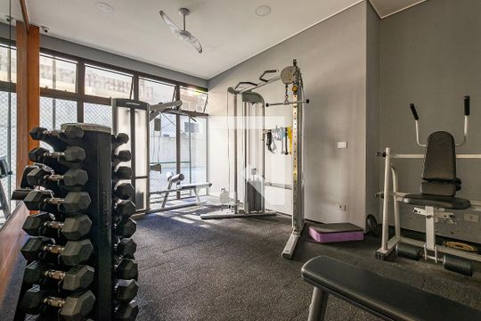 Área comum de apartamento à venda com 1 quarto, 60m² em Cerqueira César, São Paulo