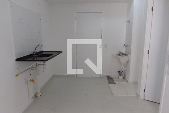 Sala/Cozinha de apartamento à venda com 1 quarto, 24m² em Panamby, São Paulo