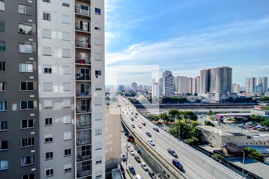 Vista da Varanda de apartamento para alugar com 2 quartos, 37m² em Belenzinho, São Paulo