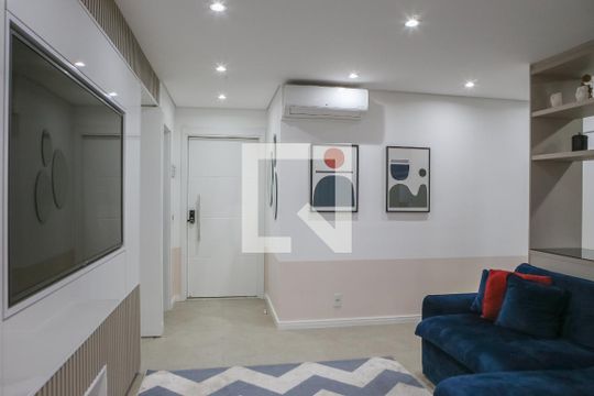 Sala de apartamento à venda com 3 quartos, 105m² em Vila Romana, São Paulo