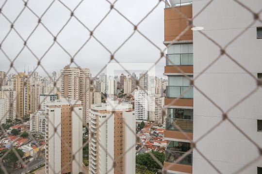 Vista da Suíte de apartamento à venda com 3 quartos, 105m² em Vila Romana, São Paulo