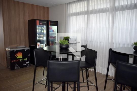 Área comum - Sala de Jogos de kitnet/studio à venda com 1 quarto, 30m² em Pinheiros, São Paulo