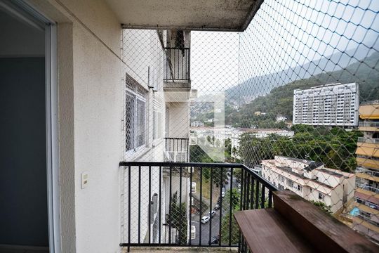 Varanda da Sala de apartamento para alugar com 3 quartos, 75m² em Tijuca, Rio de Janeiro
