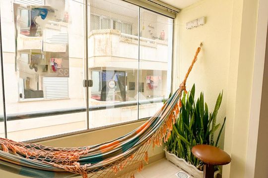 Varanda da Sala de apartamento para alugar com 3 quartos, 94m² em Ingleses do Rio Vermelho, Florianópolis