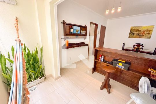 Varanda da Sala de apartamento para alugar com 3 quartos, 94m² em Ingleses do Rio Vermelho, Florianópolis